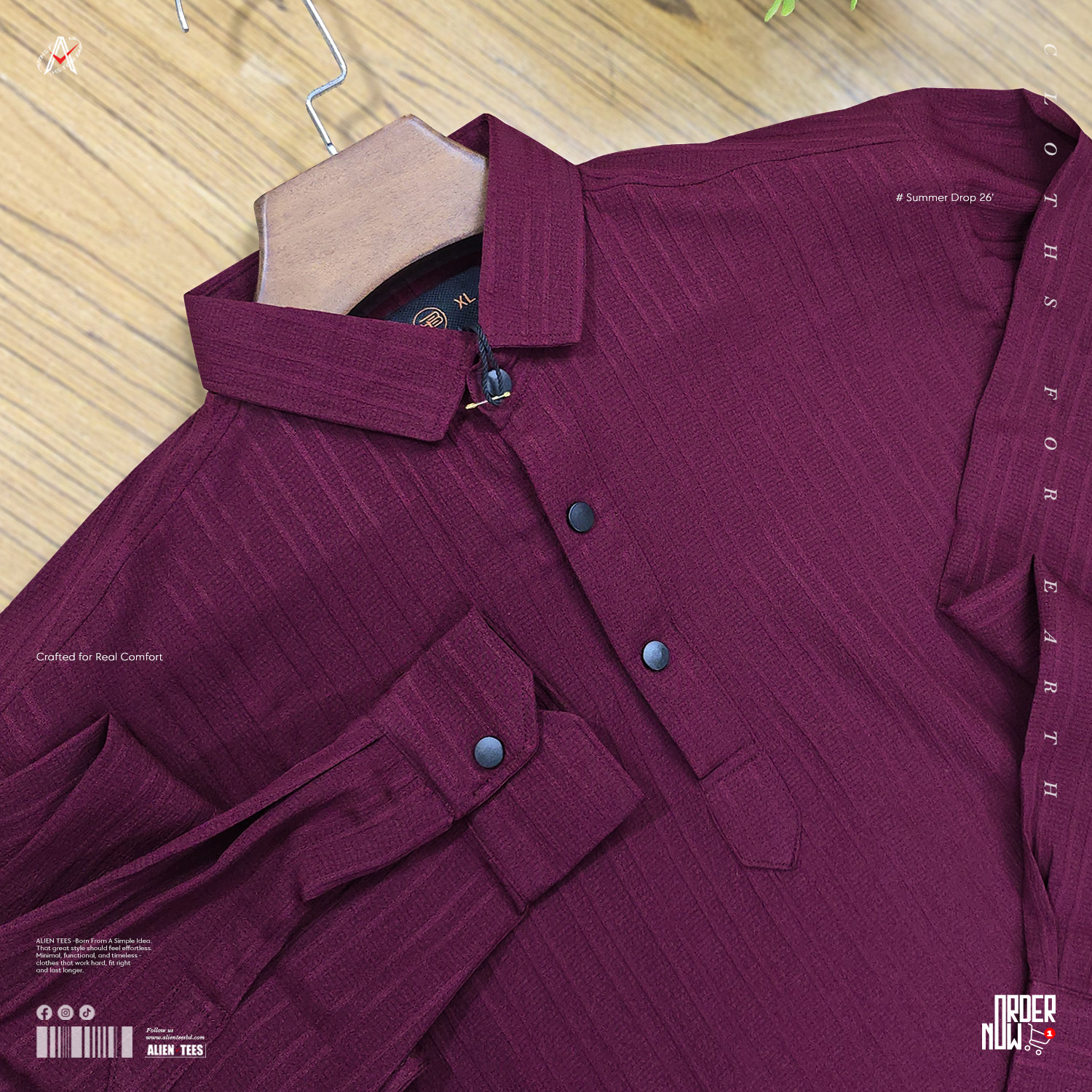 5K09 Berry Red - Reetrekha Premium Katua